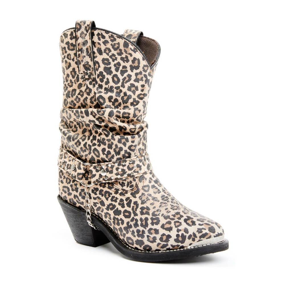 Shyanne Leopard Print Ankle Booties